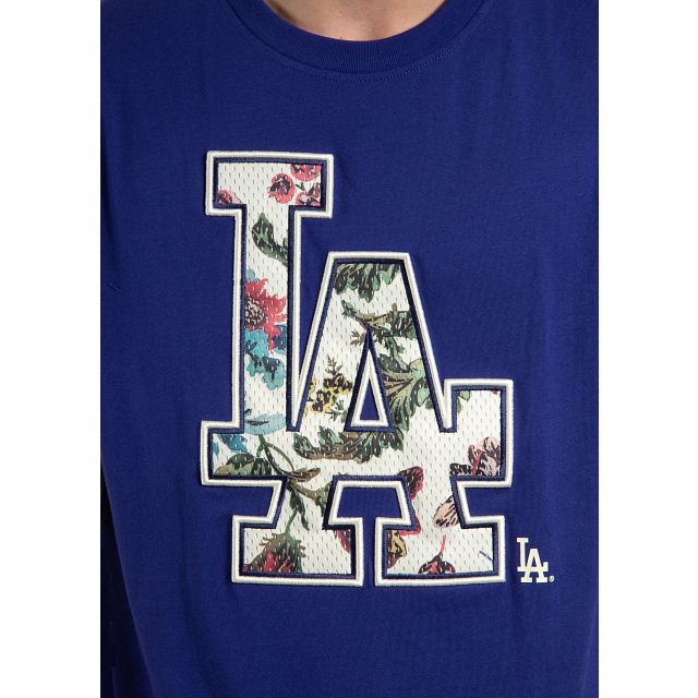 Playera Manga Corta Los Angeles Dodgers MLB Botanical