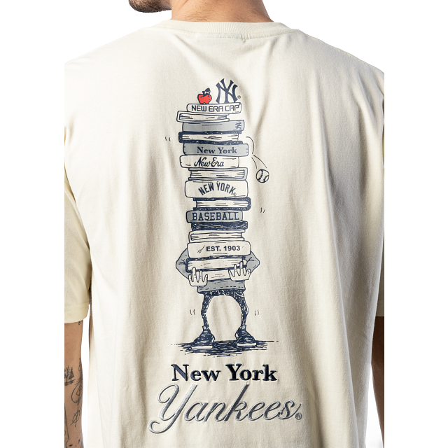 Playera Manga Corta New York Yankees MLB Book Club
