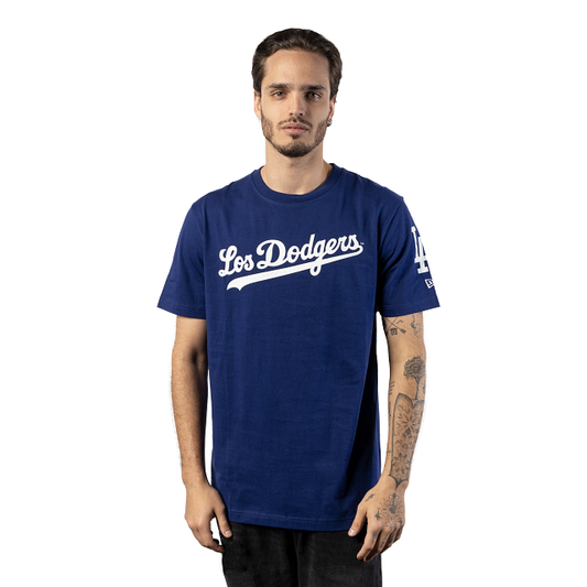 Playera Manga Corta Los Angeles Dodgers MLB Retro City