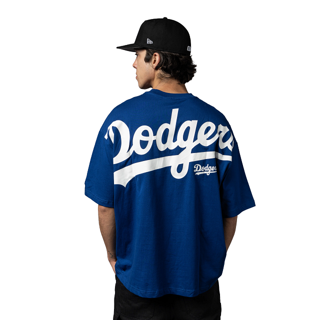 Playera Manga Corta Los Angeles Dodgers MLB Oversized Essentials
